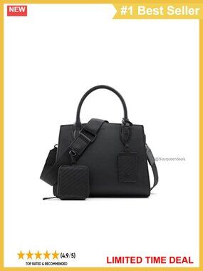 Medium Satchel Bag Synthetic Roomy Everyday Handbag